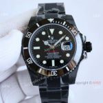 VS+ Factory Rolex Submariner BLAKEN (single red) 3135 Black PVD Case Watches